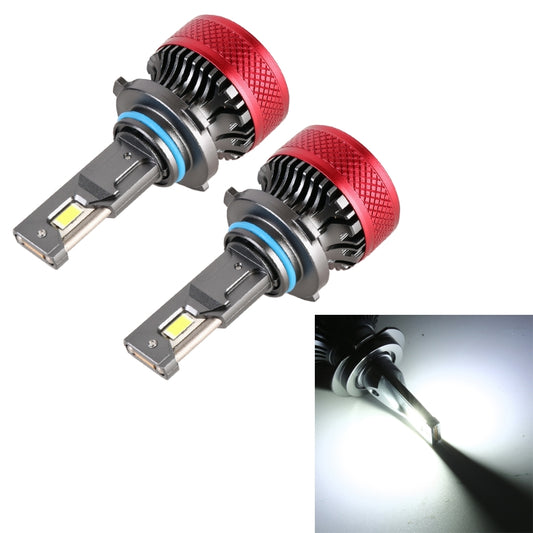 1 Pair 9006 DC12V 65W 6000K 6500LM LED Car Headlights