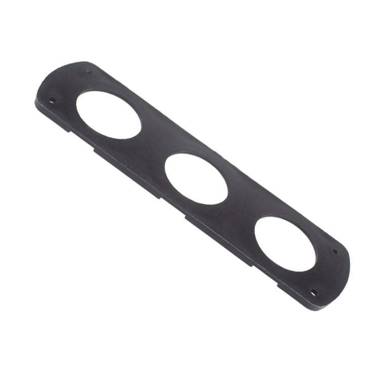 5-Piece 3-Hole Modified Car USB Charging Voltmeter Socket Panel