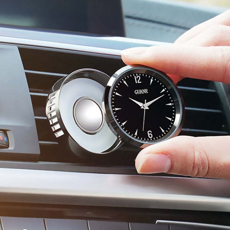 Aromatic Timekeeper: Car Air Vent Clock with Essential Oils