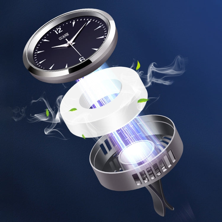 Aromatic Timekeeper: Car Air Vent Clock with Essential Oils