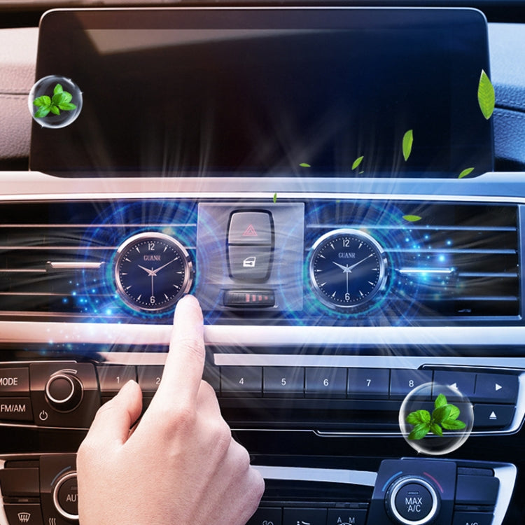 Aromatic Timekeeper: Car Air Vent Clock with Essential Oils
