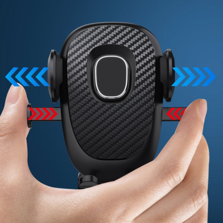 360-Degree Swivel Suction Cup Mobile Phone Holder for Cars with Auto Locking Feature