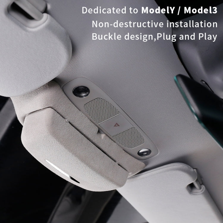 Car Ordinary Version Sunglasses Storage Box for Tesla Model 3, Ordinary Version for Tesla Model 3