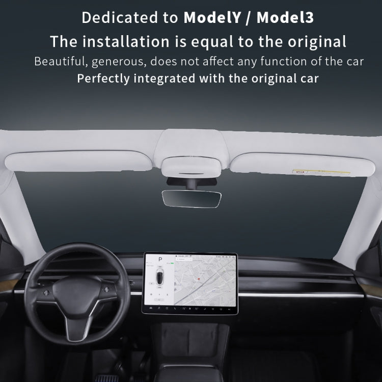 Car Ordinary Version Sunglasses Storage Box for Tesla Model 3, Ordinary Version for Tesla Model 3