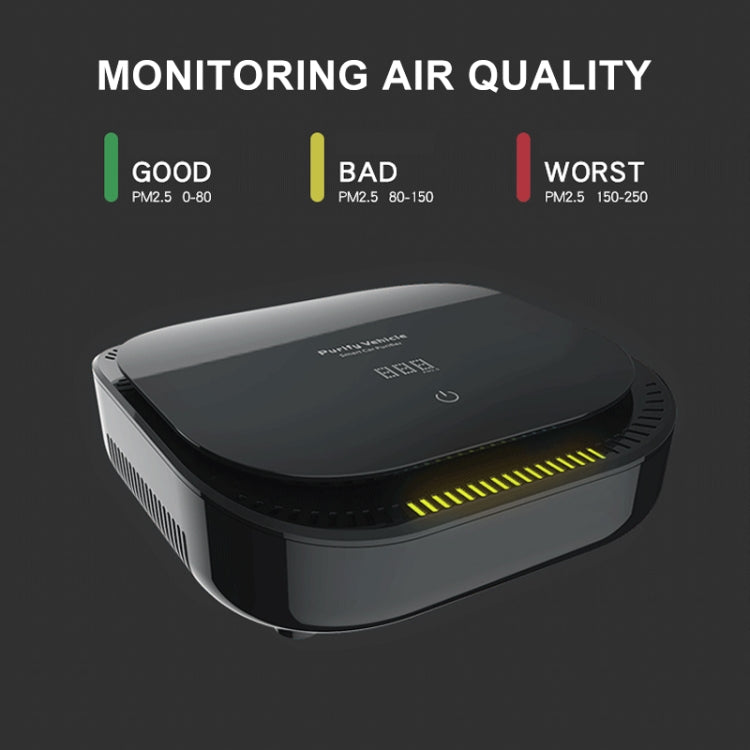 XJ-008 Car Negative Ion USB Air Purifier, Smart Version