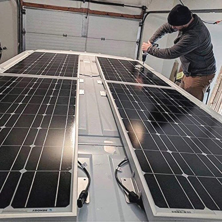 Outdoor RV Solar Panel Aluminum Alloy Bracket, Solar Panel Bracket