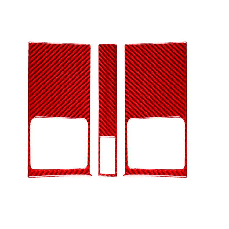 Carbon Fibre Decorative Sticker Set for Honda CR-V 2007-2011 - 3 Piece Interior Enhancement