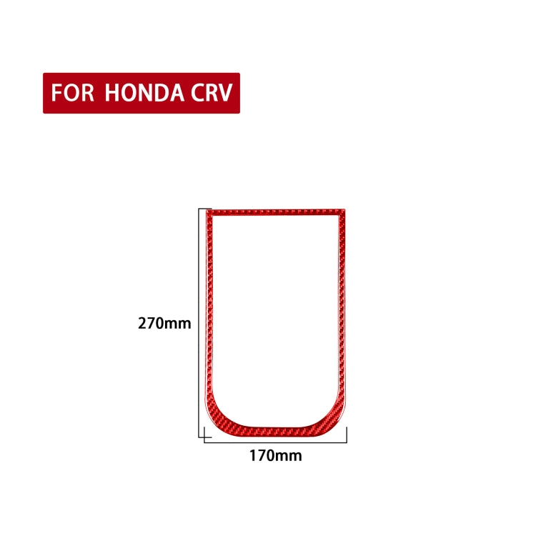 Carbon Fibre Decorative Panel Sticker for Honda CRV (2007-2011) – Left & Right Drive Universal Fit