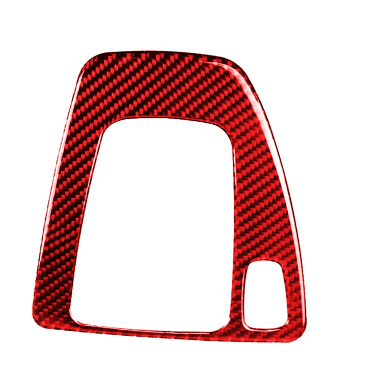 Carbon Fibre Gear Shift Panel Accent Sticker for BMW 3 Series E90 (Left Drive)