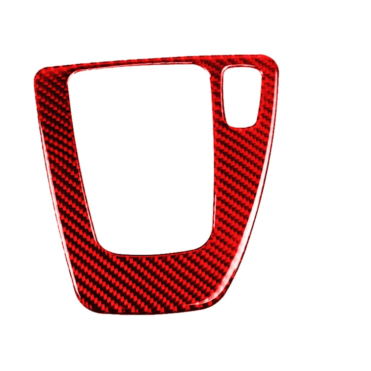 Carbon Fibre Gear Position Panel Decal for BMW 3 Series E90 (Right Hand Drive)