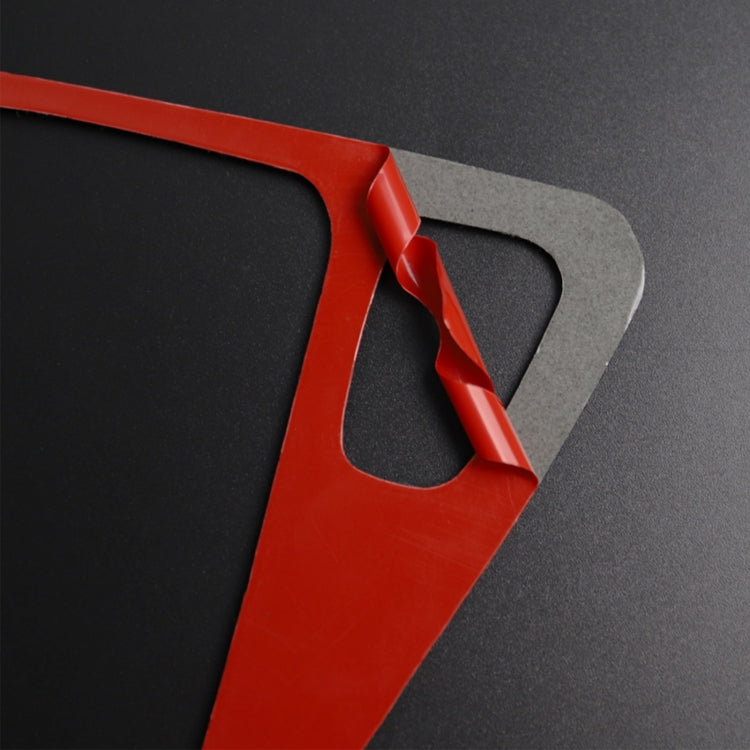 Carbon Fibre Gear Position Panel Decal for BMW 3 Series E90 (Right Hand Drive)