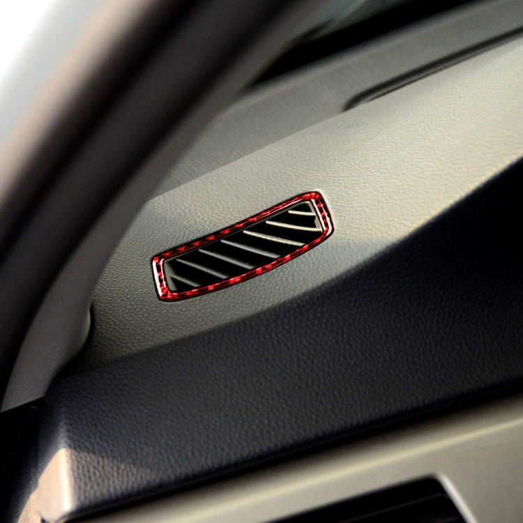 Carbon Fibre Decorative Air Outlet Stickers for BMW 3 Series E90 - Left Hand Drive Set of 2