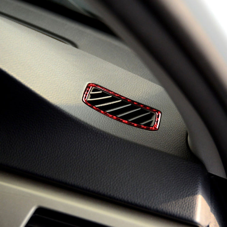 BMW 3 Series E90 Carbon Fibre Air Vent Decorative Sticker Set for Right-Hand Drive