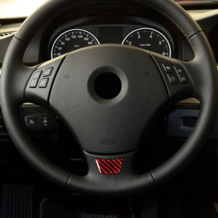 Carbon Fibre Decorative Sticker for BMW 3 Series E90 Steering Wheel