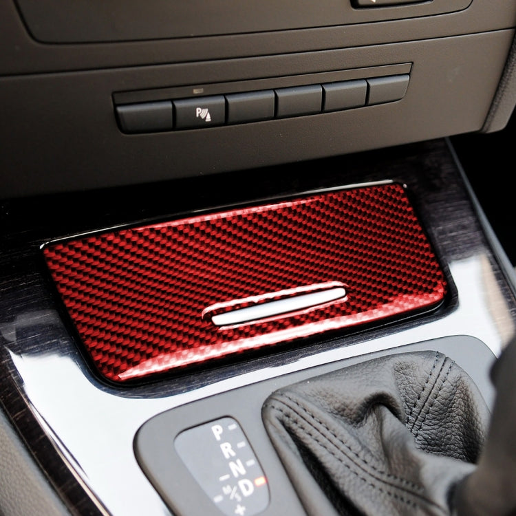 Carbon Fibre Decorative Ashtray Panel Sticker for BMW 3 Series E90
