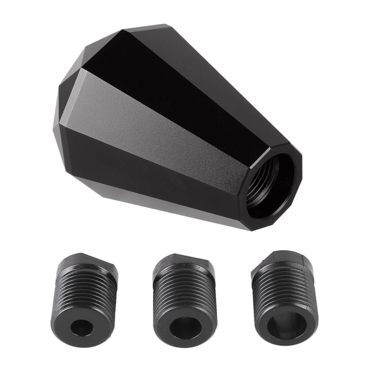 Luxurious Diamond-Shaped Metal Gear Stick Knob for Cars
