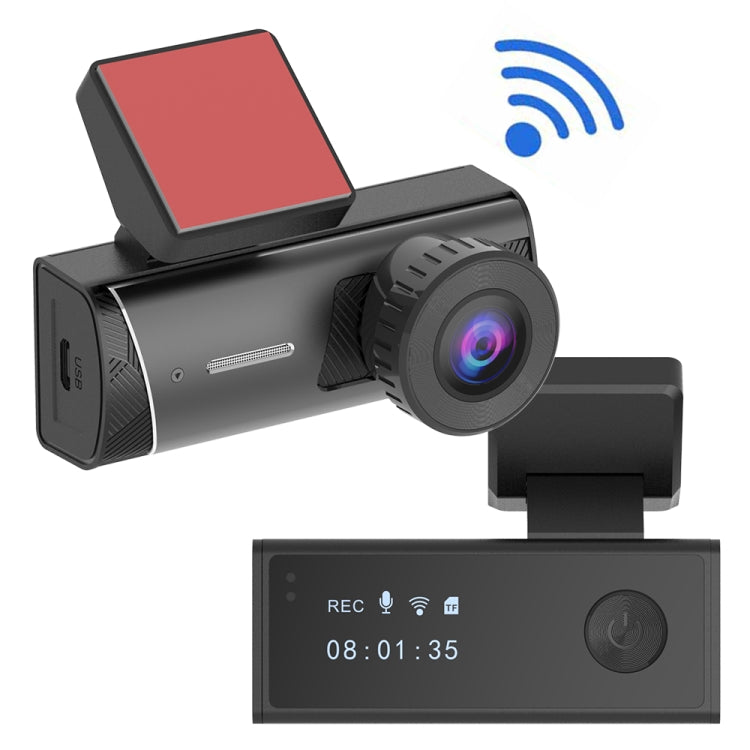 A8 WiFi Mini Car Dash Cam with Night Vision and Front View Recorder for Android