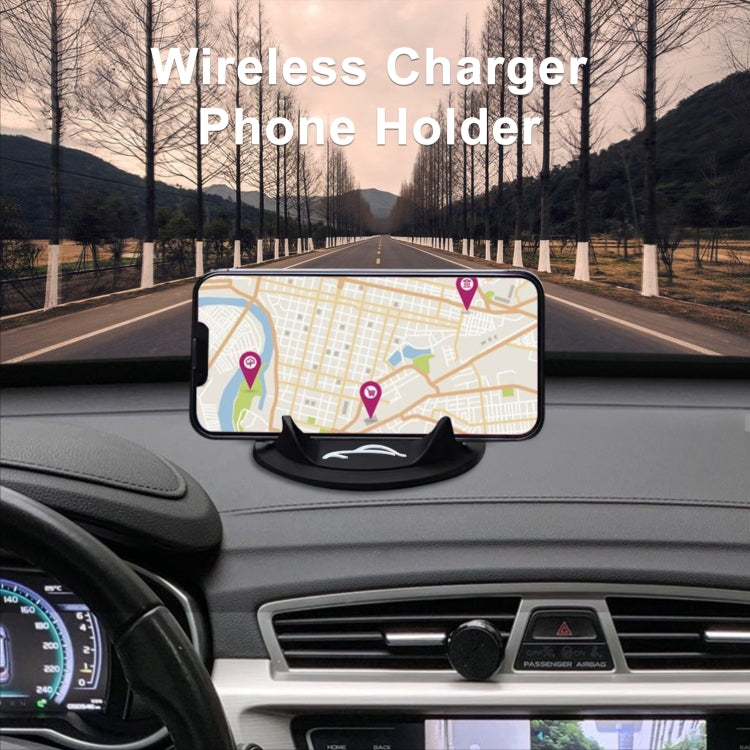 Car 2 in 1 Wireless Charger Phone Holder, C9