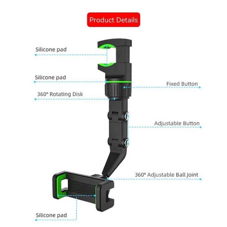 Revolutionary Car Rearview Mirror Mobile Phone Holder for Ultimate Driving Convenience