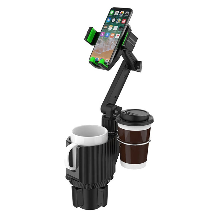 Car Cup and Phone Organiser for Enhanced Driving Convenience