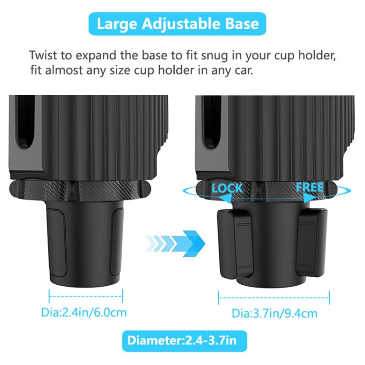 Car Cup and Phone Organiser for Enhanced Driving Convenience