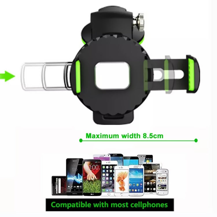 Versatile Dashboard Suction Cup Phone Holder for Cars