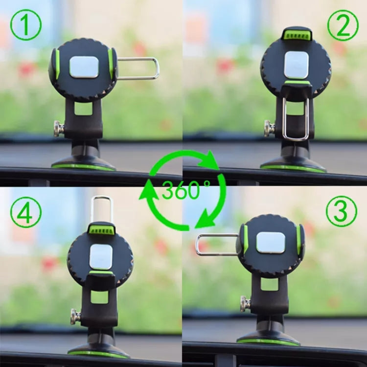 Versatile Dashboard Suction Cup Phone Holder for Cars