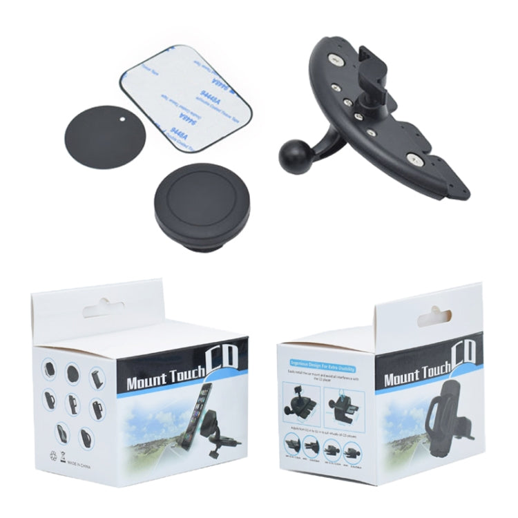 Magnetic CD Slot Mobile Phone Holder for Safe Navigation