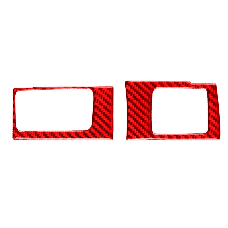 Carbon Fibre Decorative Stickers for Honda CRV 2007-2011 Central Control Panel - 2 Piece Set