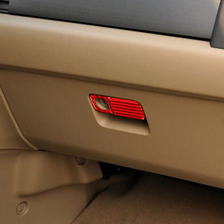 Carbon Fibre Decorative Sticker Set for Honda CRV (2007-2011) – Enhance Your Glove Box Interior