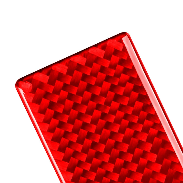 Carbon Fibre Decorative Stickers for Honda CRV 2007-2011 Glove Box Frame - 2 Pack