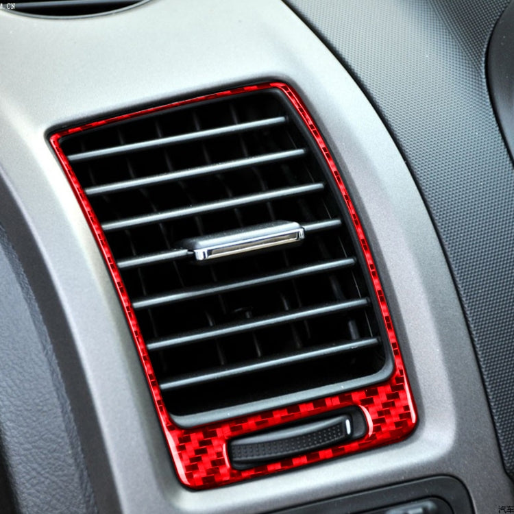 Carbon Fibre Decorative Air Outlet Stickers for Honda CRV 2007-2011 - 2 Piece Set