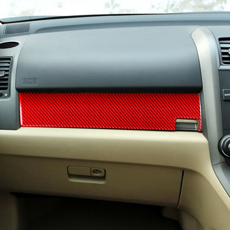 Carbon Fibre Co-Pilot Glove Box Decorative Trim for Honda CR-V (2007-2011)