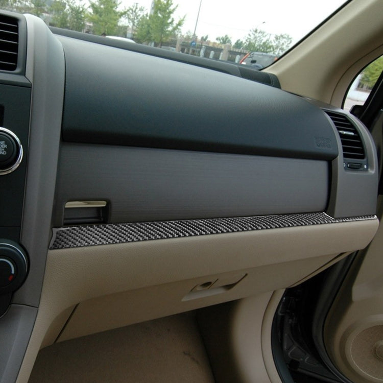 Carbon Fibre Co-Pilot Centre Control Trim Sticker for Honda CR-V (2007-2011) - Left Drive Elegance