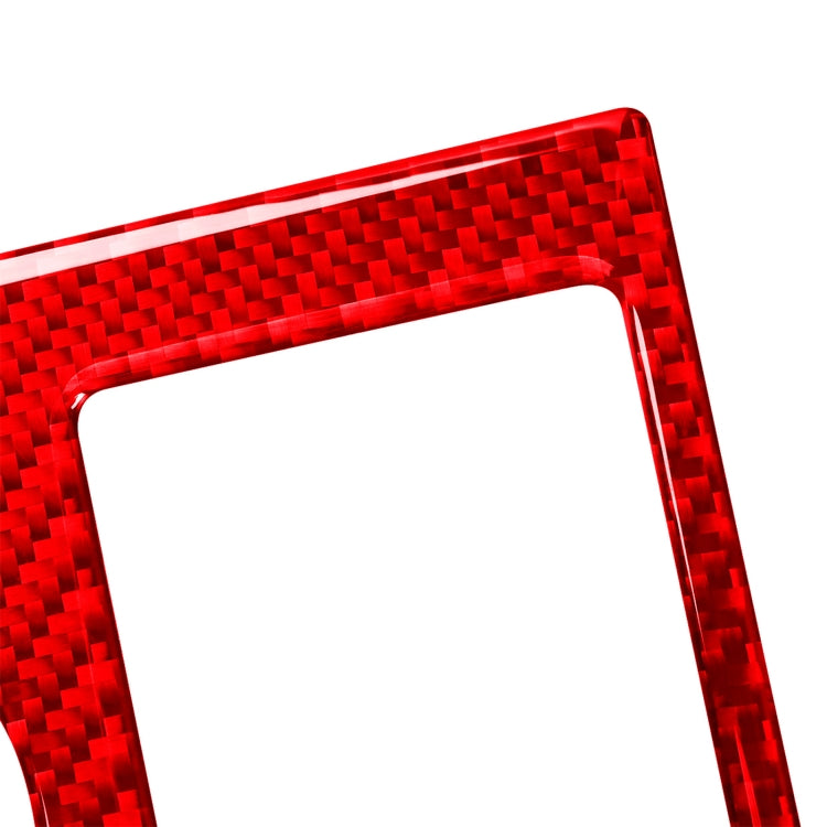 Carbon Fibre Decorative Cup Holder Panel Sticker for Honda CRV 2007-2011, Left Drive
