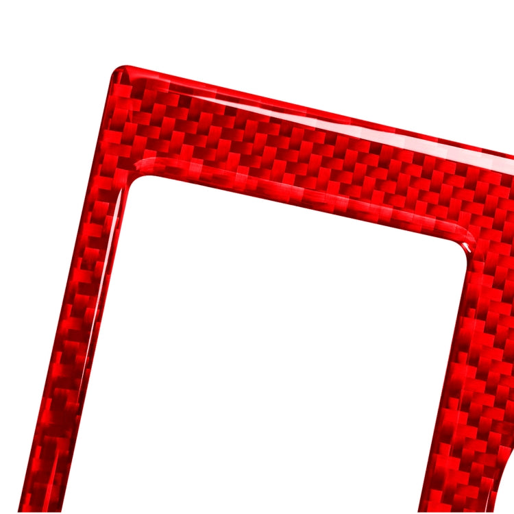Carbon Fibre Decorative Sticker for Honda CR-V 2007-2011 Cup Holder Panel