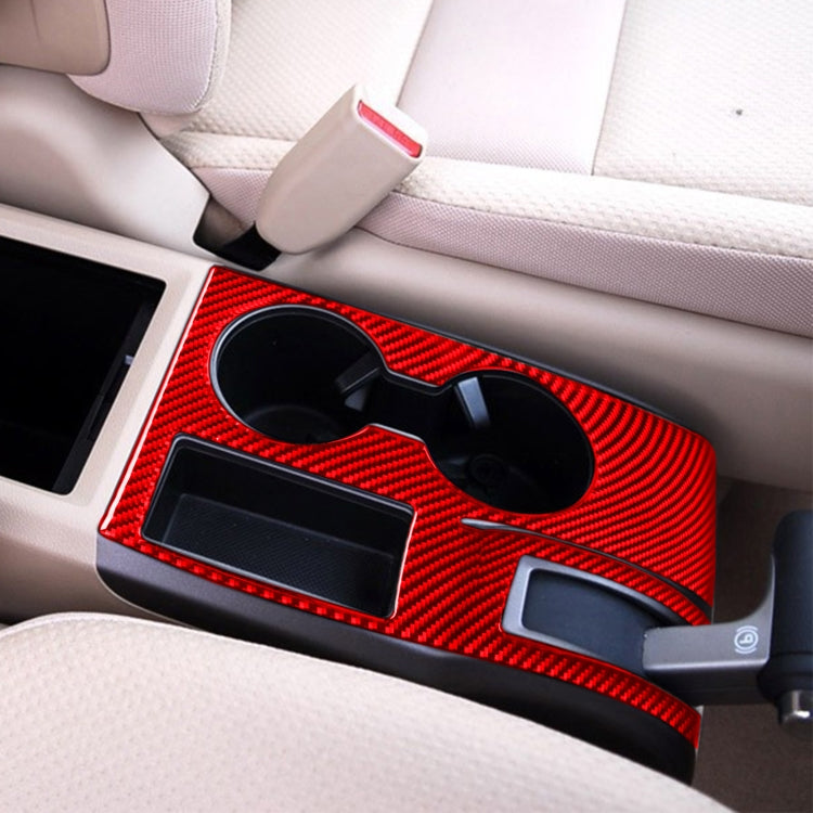 Carbon Fibre Decorative Sticker for Honda CR-V 2007-2011 Cup Holder Panel