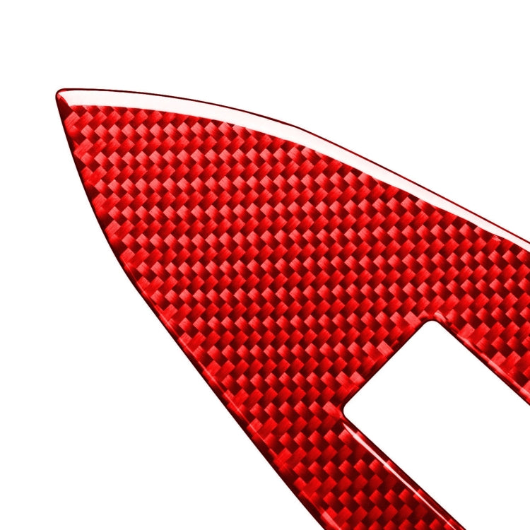 Sleek Carbon Fibre Window Lift Panel Decor Stickers for Toyota RAV4 (2006-2013) - Left Hand Drive