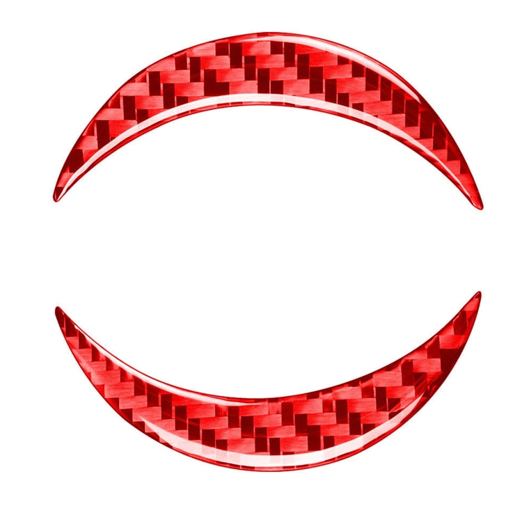Carbon Fibre Steering Wheel Emblem Sticker for Toyota RAV4 (2006-2013) - Stylish Interior Upgrade