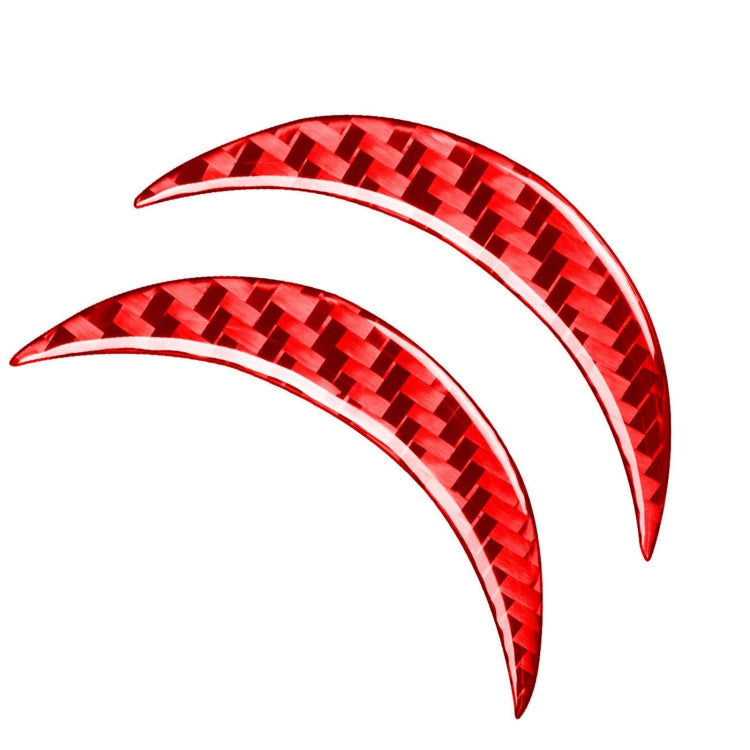 Carbon Fibre Steering Wheel Emblem Sticker for Toyota RAV4 (2006-2013) - Stylish Interior Upgrade