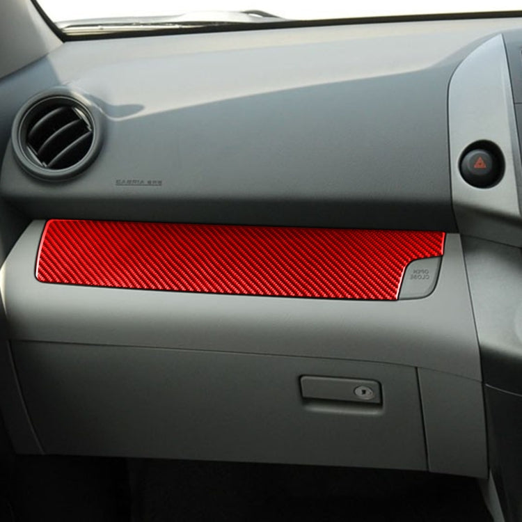 Carbon Fibre Decorative Sticker for Toyota RAV4 Passenger Centre Control Panel (2006-2013) - Right Drive