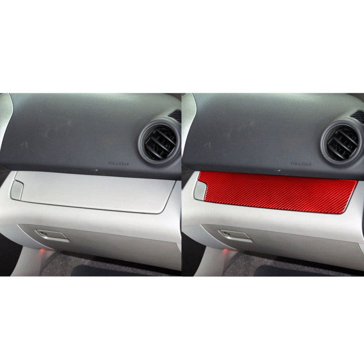 Carbon Fibre Decorative Control Panel Sticker for Toyota RAV4 (2006-2013) - Left Hand Drive