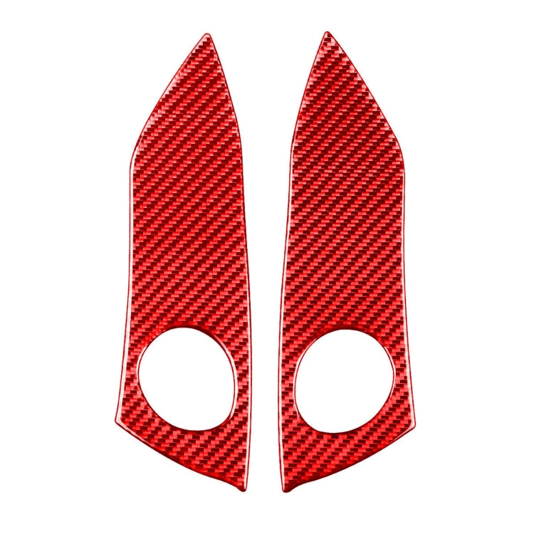 Carbon Fibre Warning Light Switch Panel Sticker for Toyota RAV4 (2006-2013) - Stylish Upgrade for Left and Right Drive Vehicles