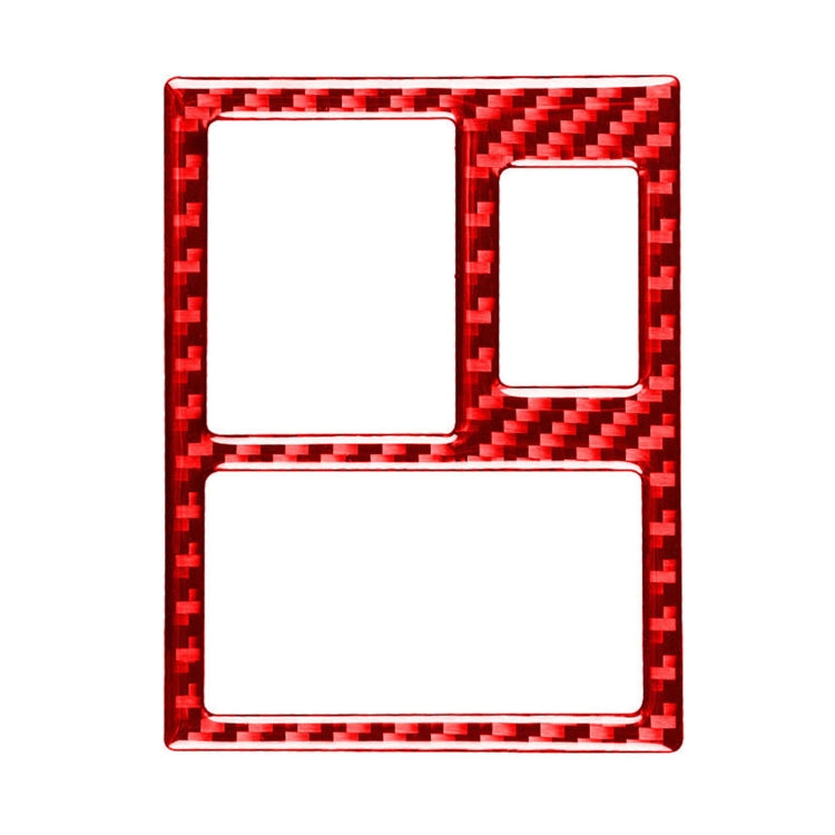 Toyota RAV4 Carbon Fibre Mirror Adjustment Switch Frame Decorative Trim (2006-2013, Left Drive)