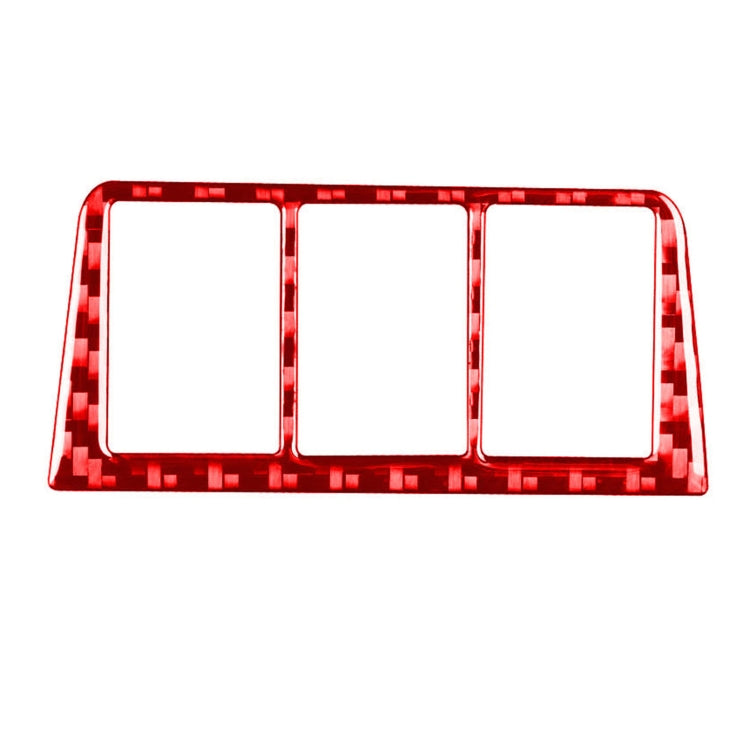 Carbon Fibre Headlight Switch Trim for Toyota RAV4 (2006-2013) - Stylish Decorative Upgrade for Left and Right Drive