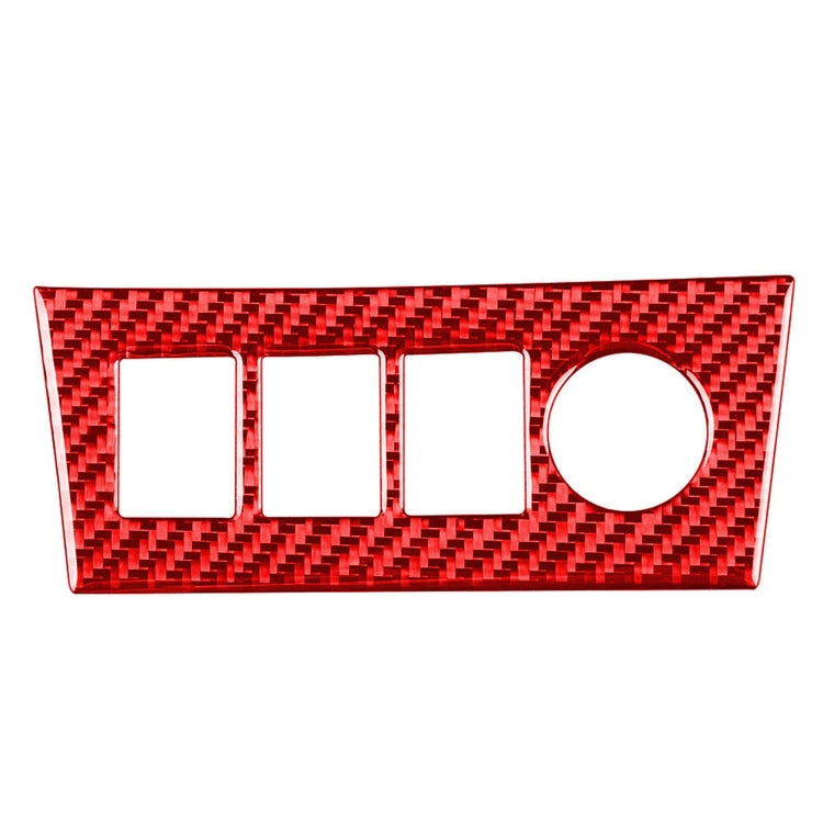 Carbon Fibre Decorative Cigarette Lighting Panel Sticker for Toyota RAV4 (2006-2013) - Left & Right Drive