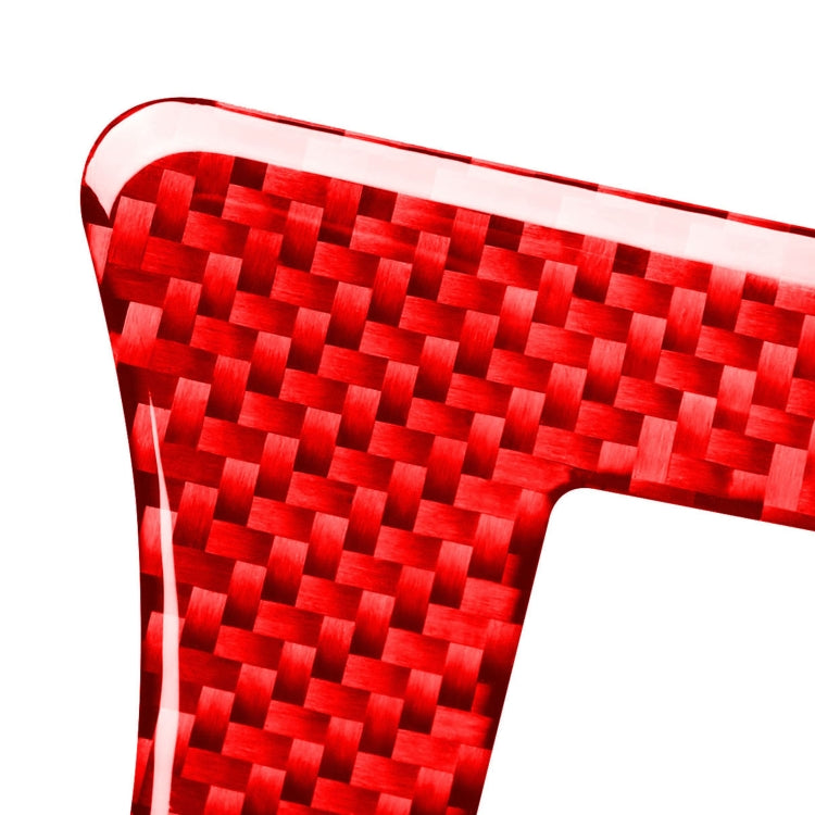Carbon Fibre Handbrake Panel Trim Sticker for Toyota RAV4 (2006-2013) - Right Drive