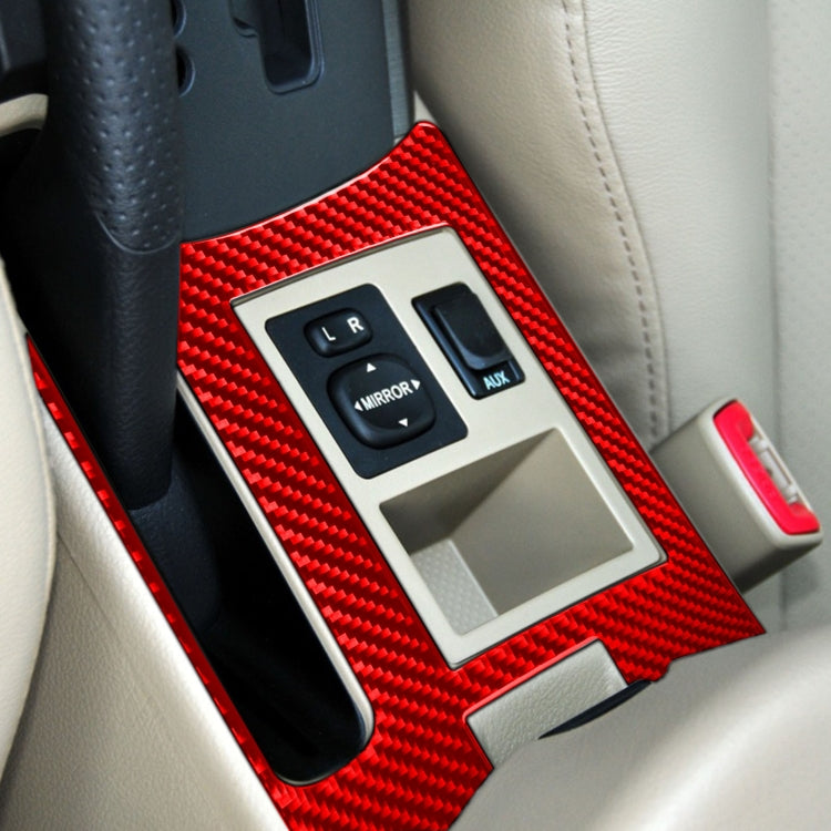 Toyota RAV4 Carbon Fibre Handbrake Panel Trim Sticker (2006-2013, Left Drive)