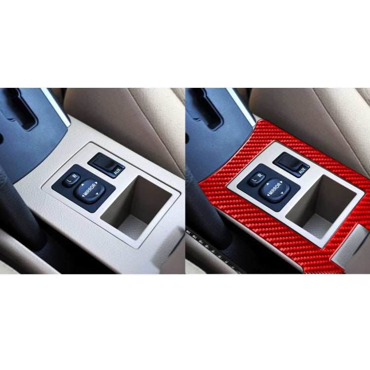 Toyota RAV4 Carbon Fibre Handbrake Panel Trim Sticker (2006-2013, Left Drive)