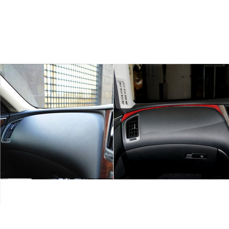 Infiniti Q50 2014-2020 Carbon Fibre Right Side Dashboard Accent Sticker